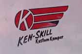 Ken-Skill KustomKamper Teardrop Trailer Side Logo